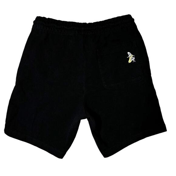Bananas Monkey Premium Logo Sweat Shorts 7.5” Black Men’s S - Picture 2 of 8